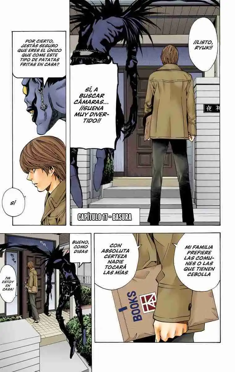 Página 4 — Death Note - full color Capítulo 17