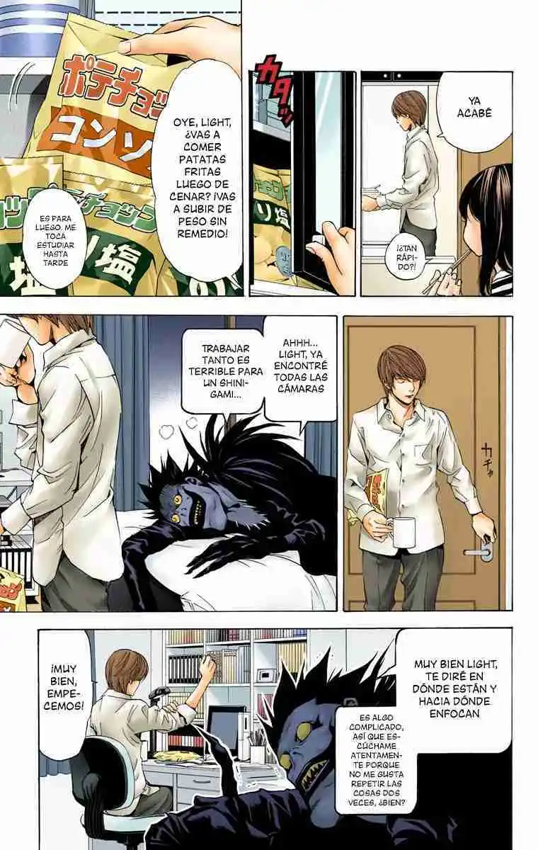 Página 13 — Death Note - full color Capítulo 17