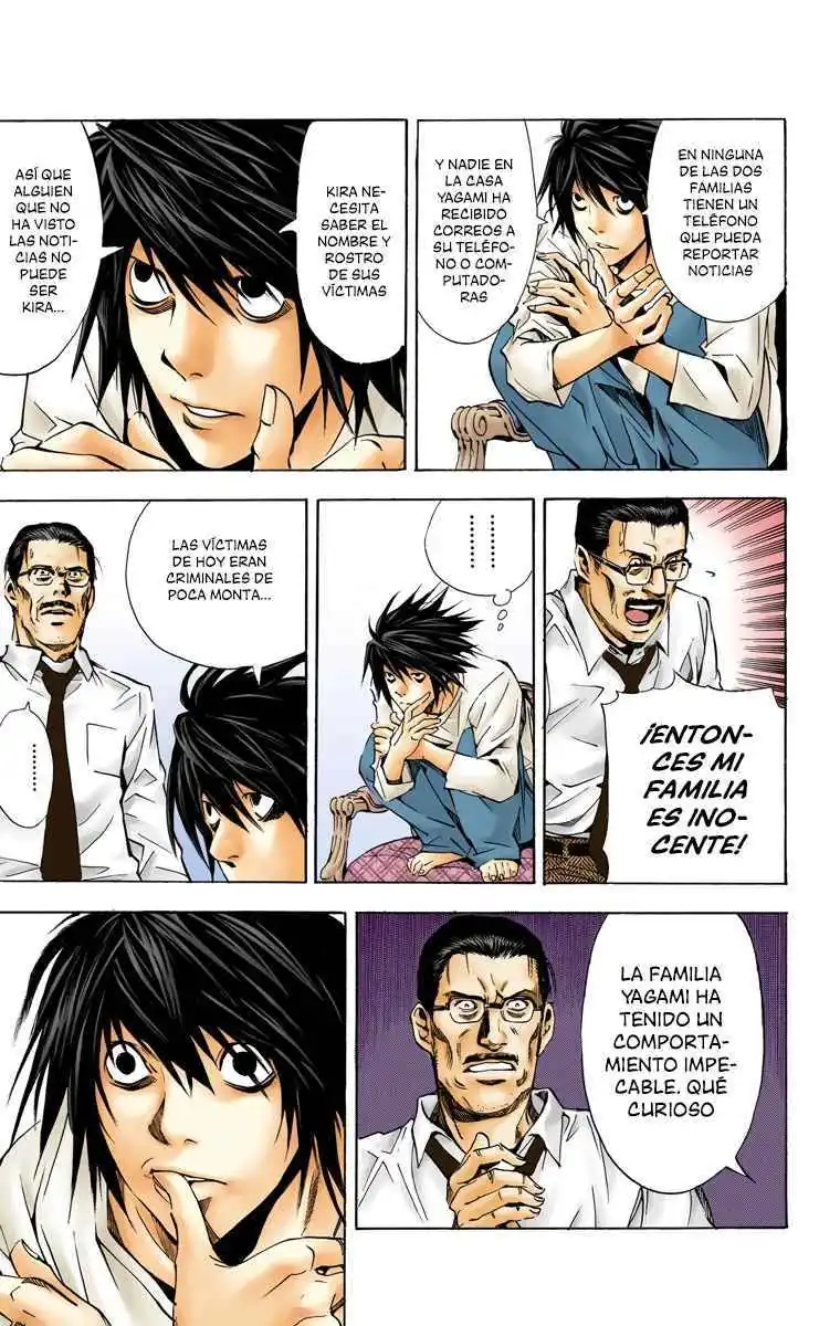 Página 19 — Death Note - full color Capítulo 17