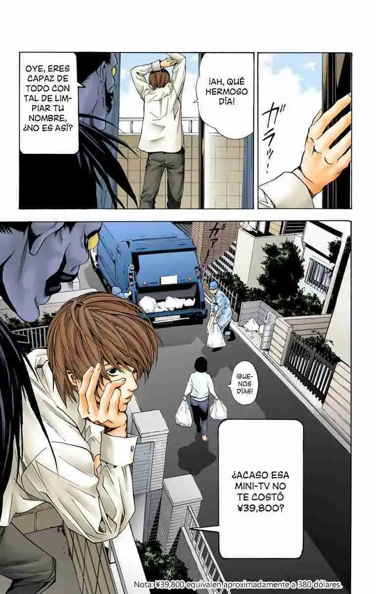 Página 21 — Death Note - full color Capítulo 17