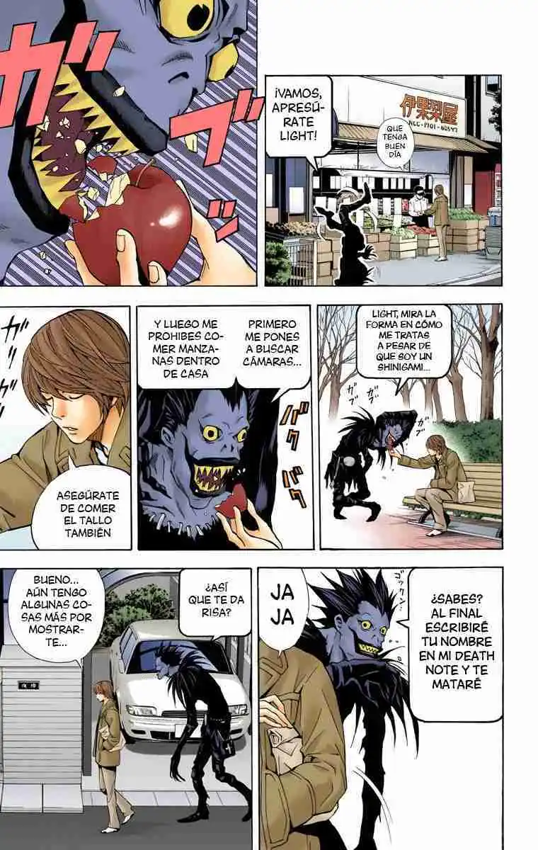 Página 3 — Death Note - full color Capítulo 18