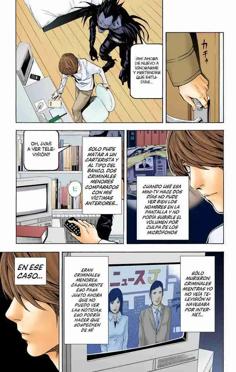 Página 5 — Death Note - full color Capítulo 18