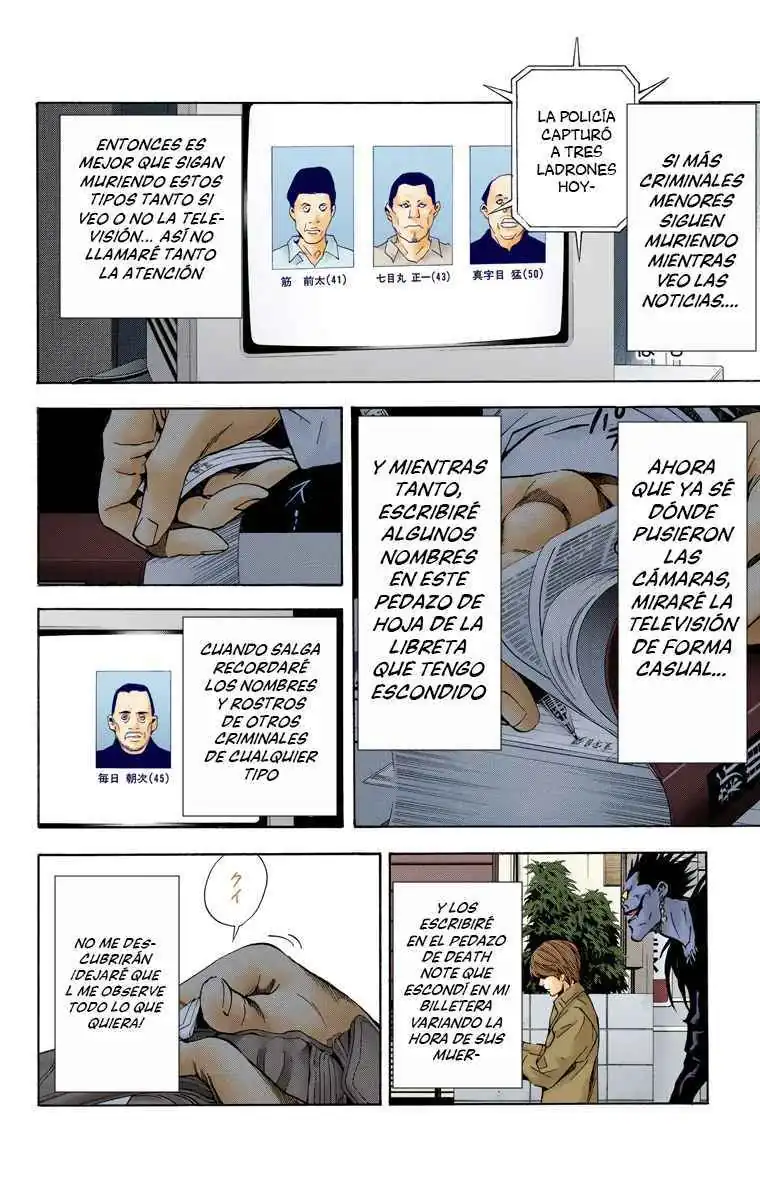 Página 6 — Death Note - full color Capítulo 18