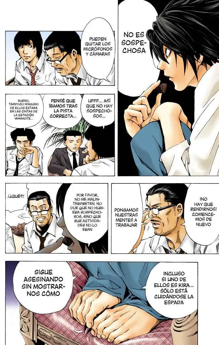 Página 8 — Death Note - full color Capítulo 18