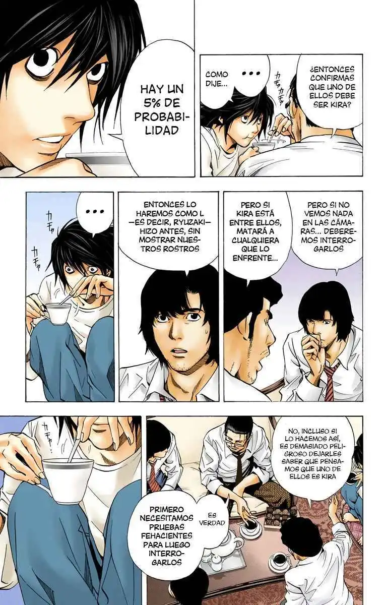 Página 9 — Death Note - full color Capítulo 18