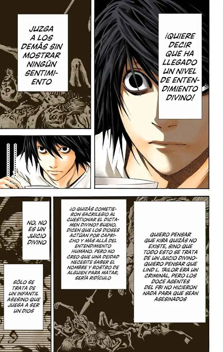 Página 11 — Death Note - full color Capítulo 18