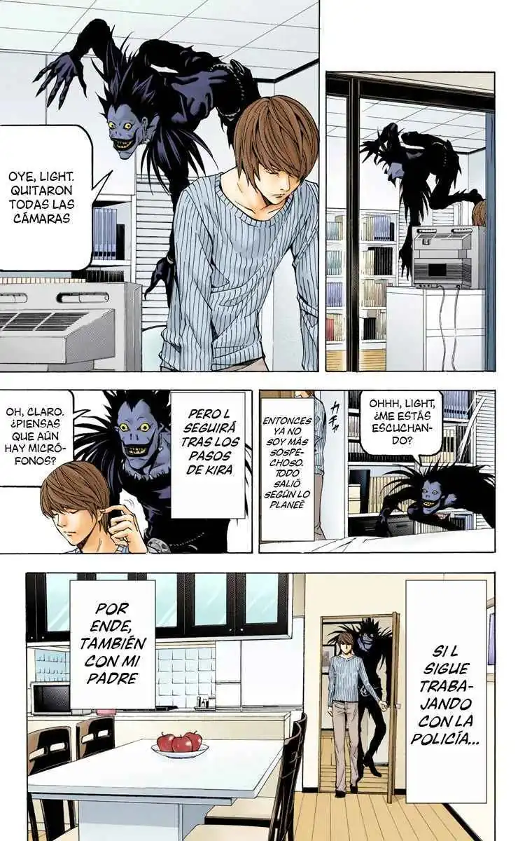 Página 13 — Death Note - full color Capítulo 18