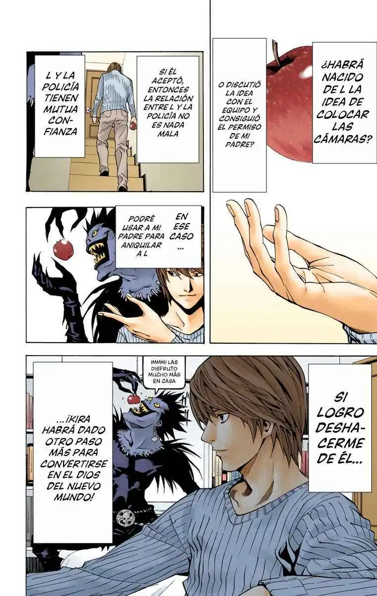 Página 14 — Death Note - full color Capítulo 18