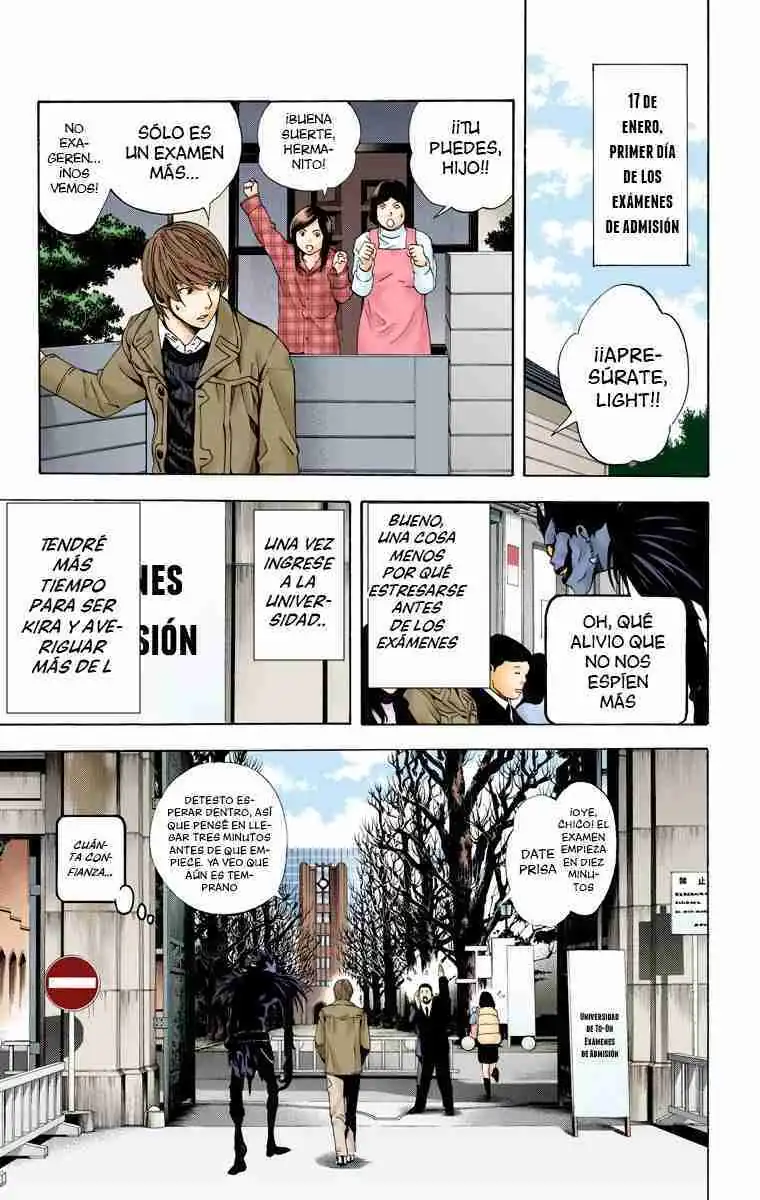 Página 15 — Death Note - full color Capítulo 18