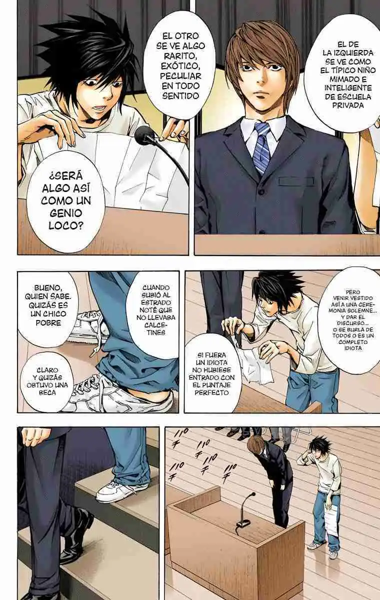 Página 6 — Death Note - full color Capítulo 19