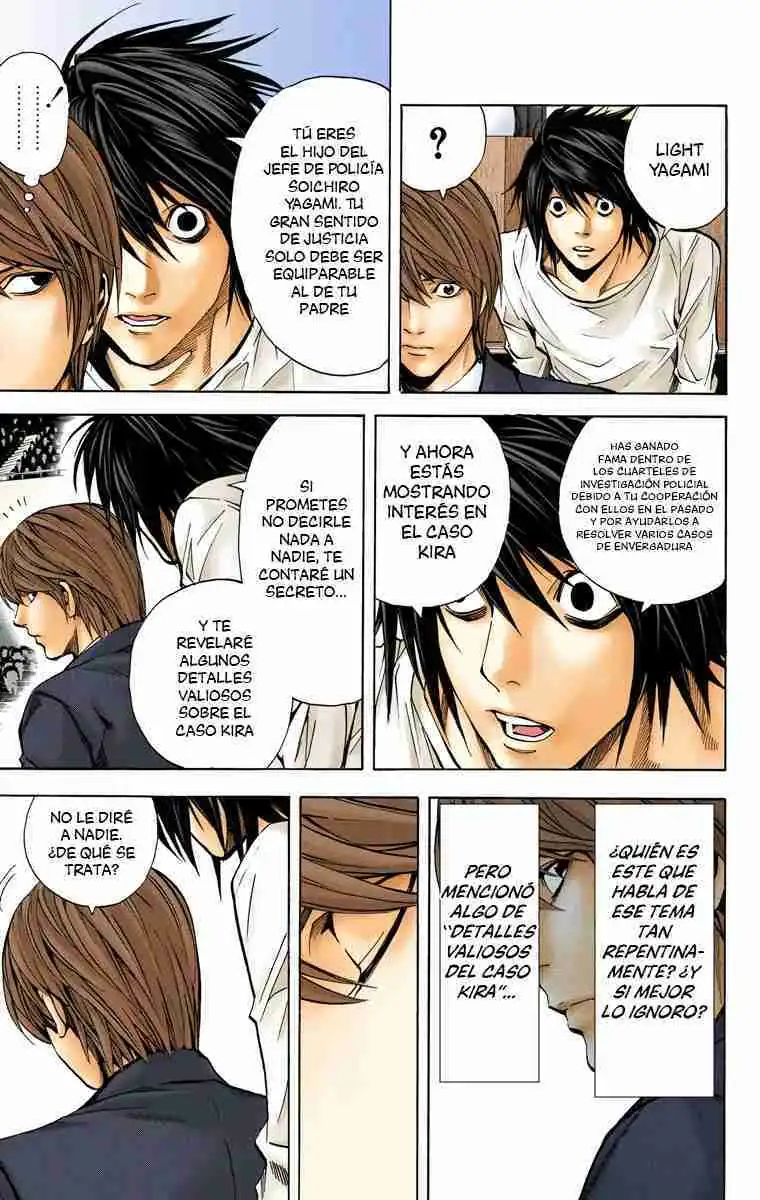 Página 7 — Death Note - full color Capítulo 19
