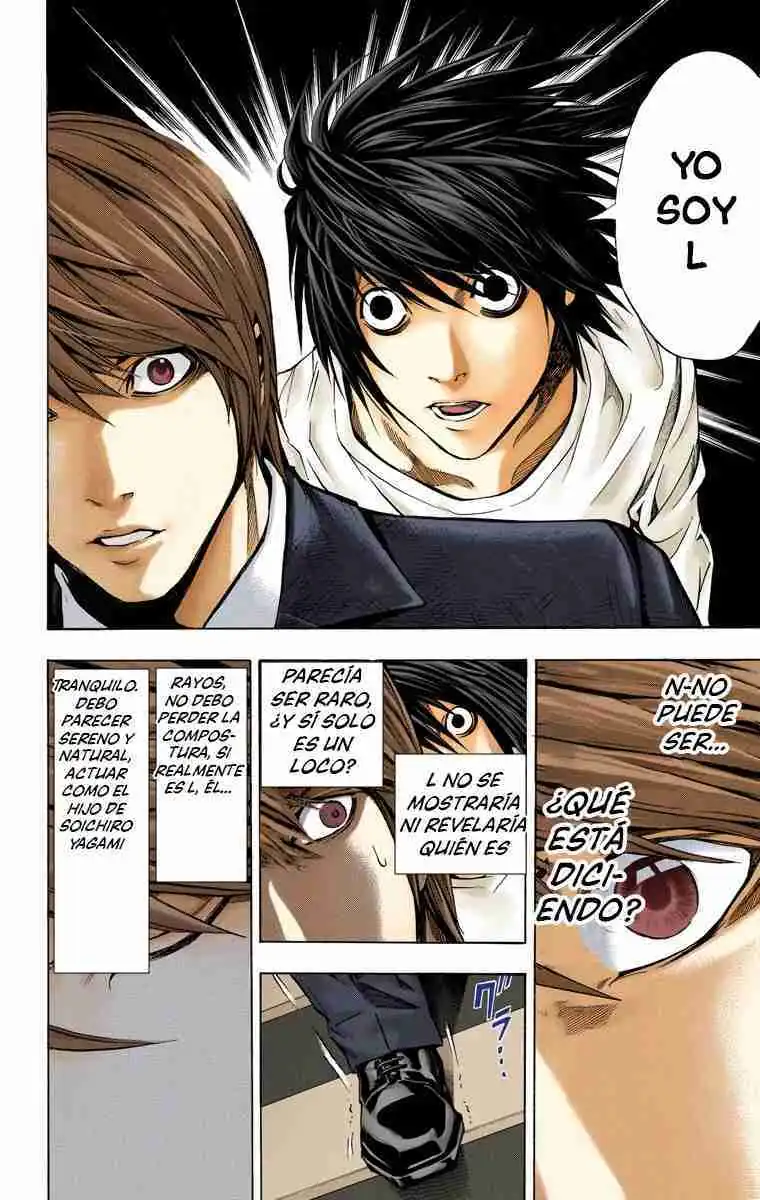Página 8 — Death Note - full color Capítulo 19