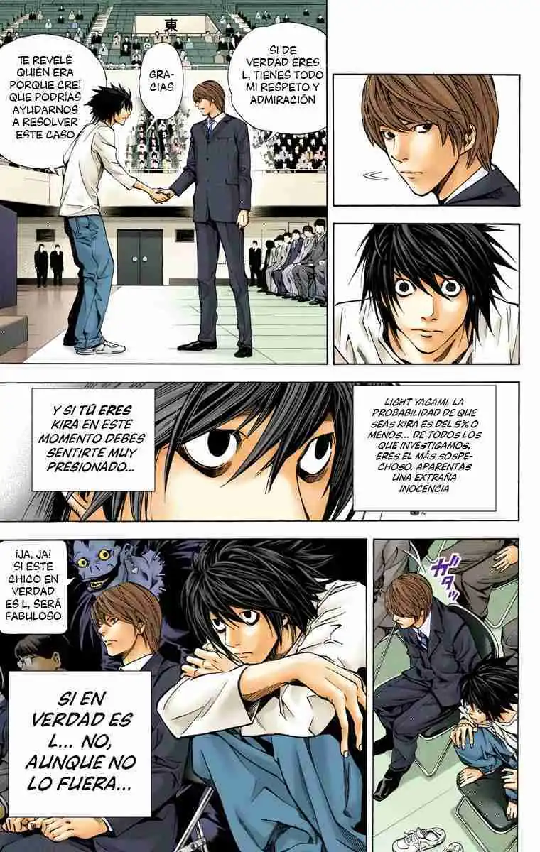 Página 9 — Death Note - full color Capítulo 19