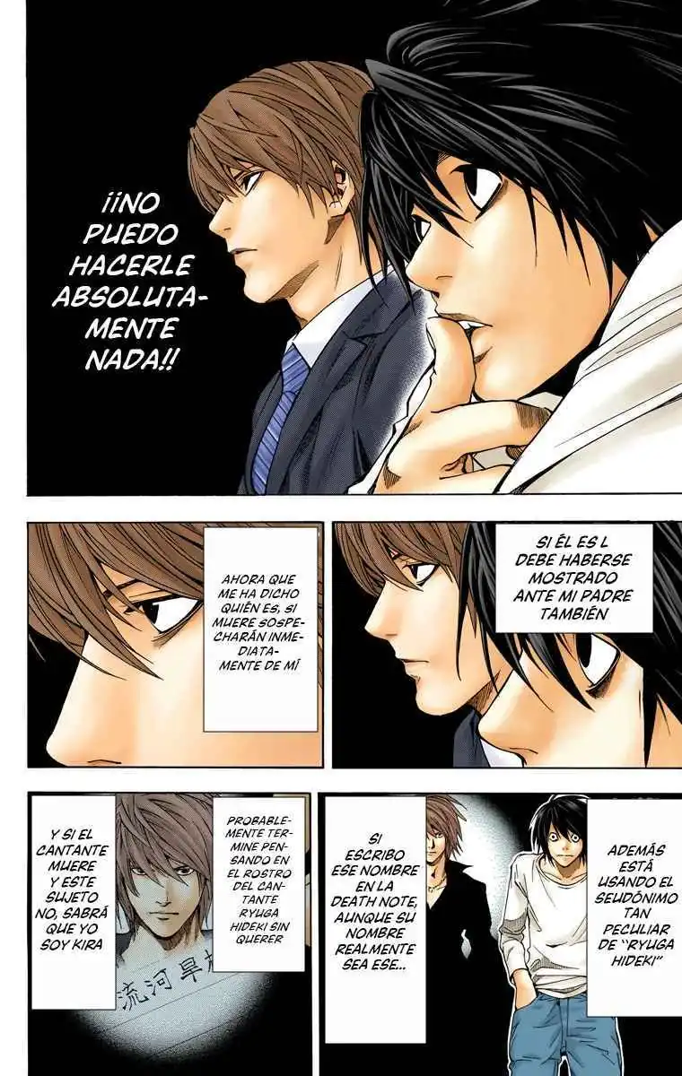 Página 10 — Death Note - full color Capítulo 19