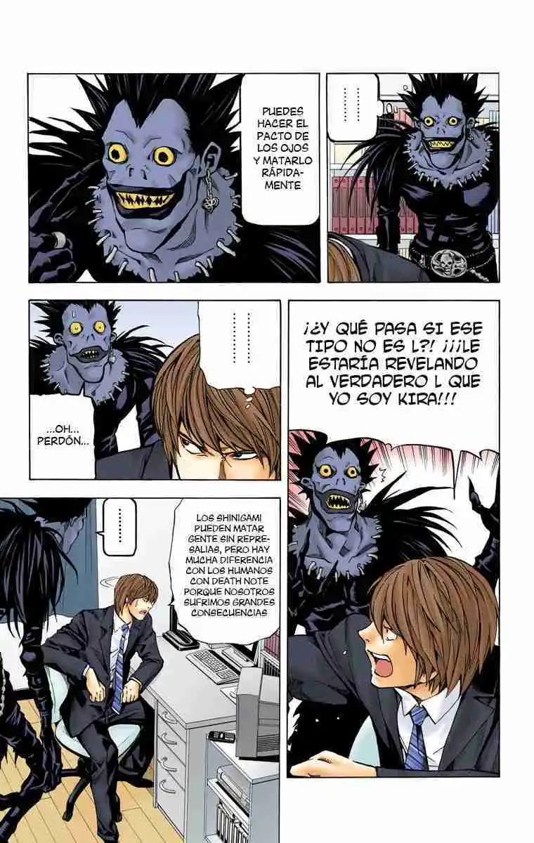 Página 15 — Death Note - full color Capítulo 19