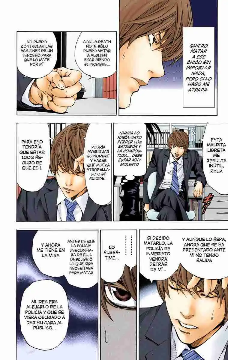 Página 16 — Death Note - full color Capítulo 19