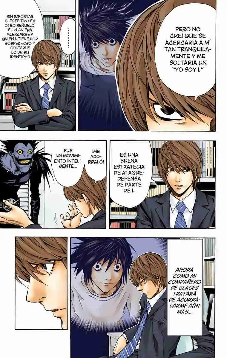 Página 17 — Death Note - full color Capítulo 19