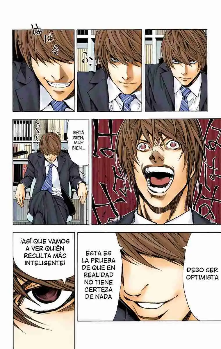 Página 18 — Death Note - full color Capítulo 19