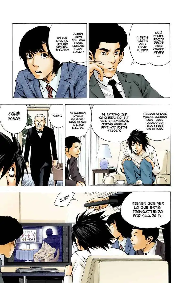 Página 3 — Death Note - full color Capítulo 23