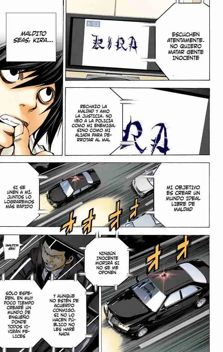 Página 9 — Death Note - full color Capítulo 23