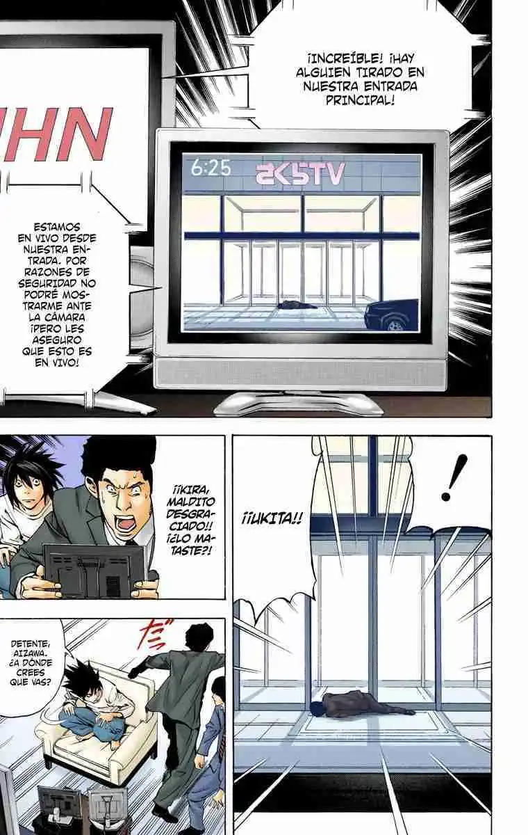 Página 13 — Death Note - full color Capítulo 23