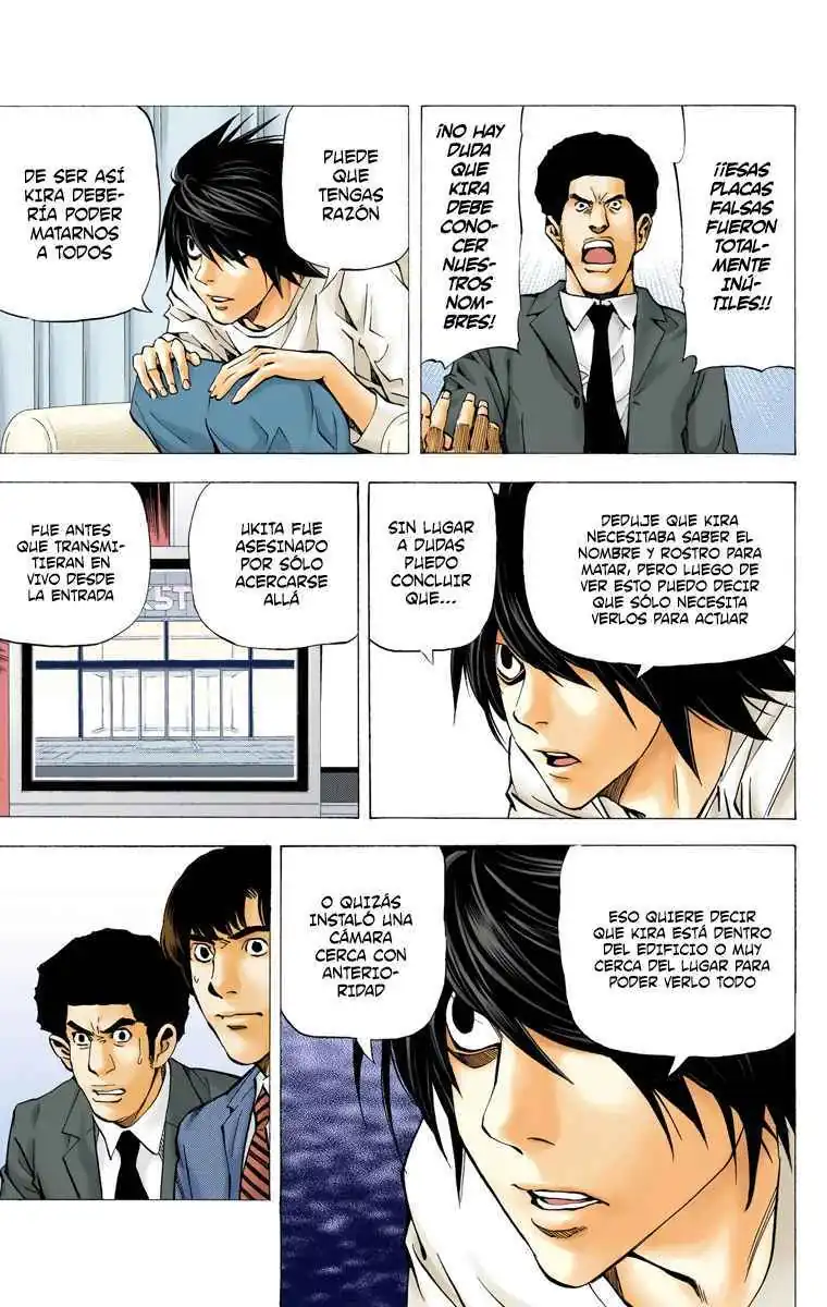 Página 15 — Death Note - full color Capítulo 23