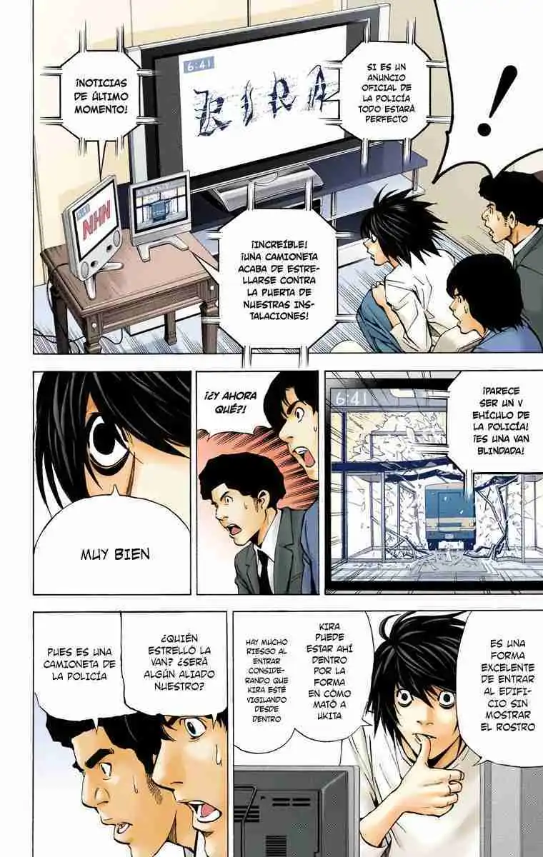 Página 2 — Death Note - full color Capítulo 24
