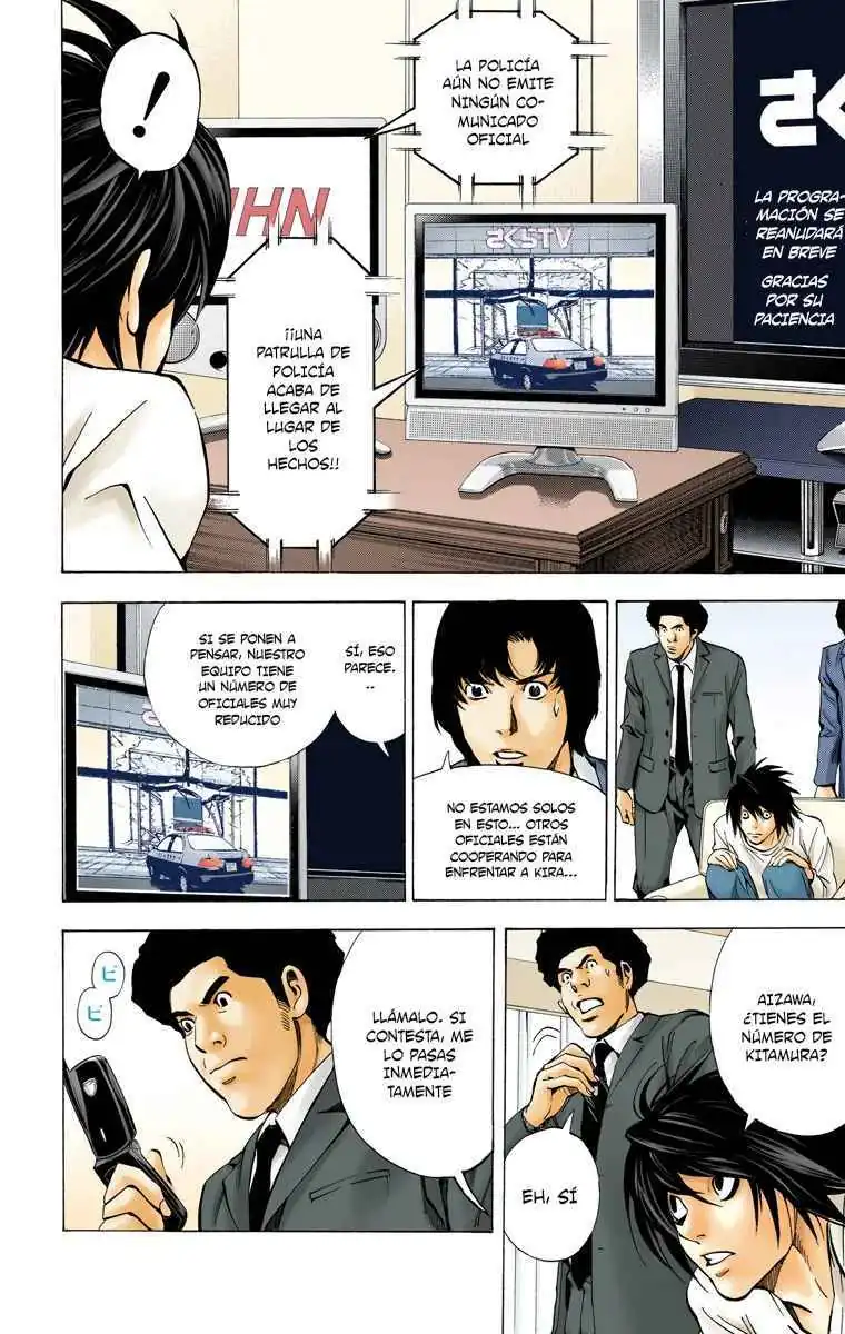 Página 8 — Death Note - full color Capítulo 24