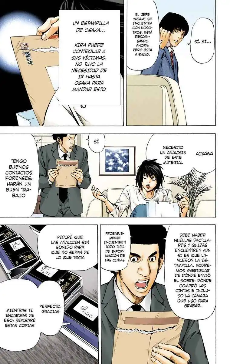 Página 17 — Death Note - full color Capítulo 24