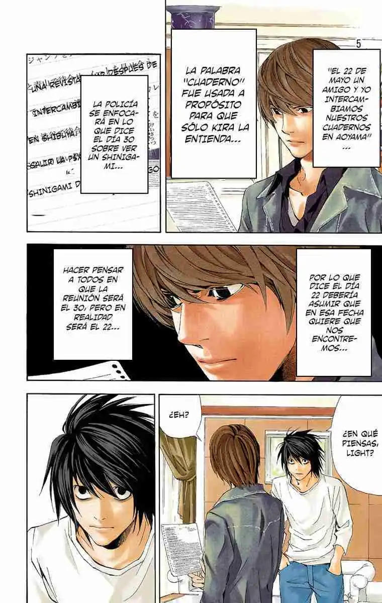 Página 3 — Death Note - full color Capítulo 28