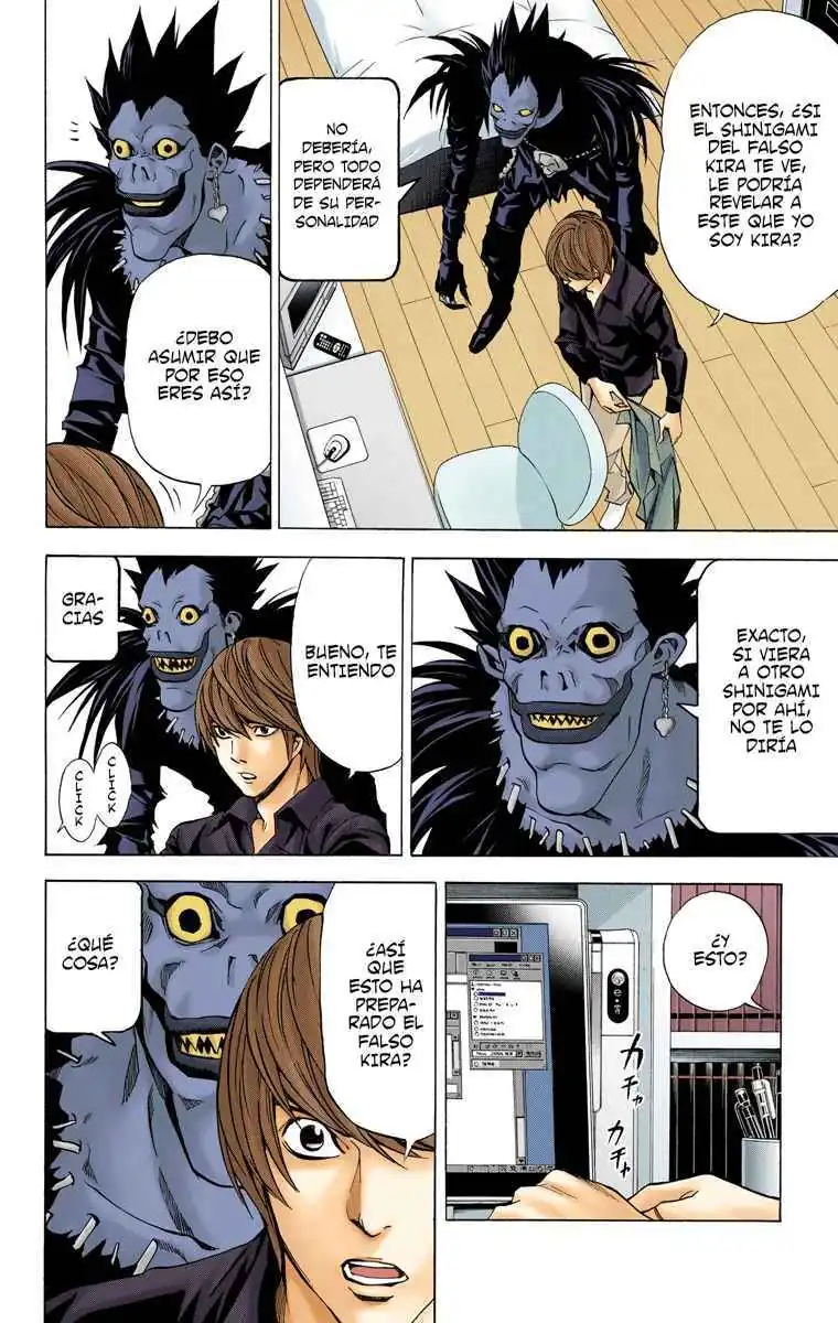 Página 13 — Death Note - full color Capítulo 28
