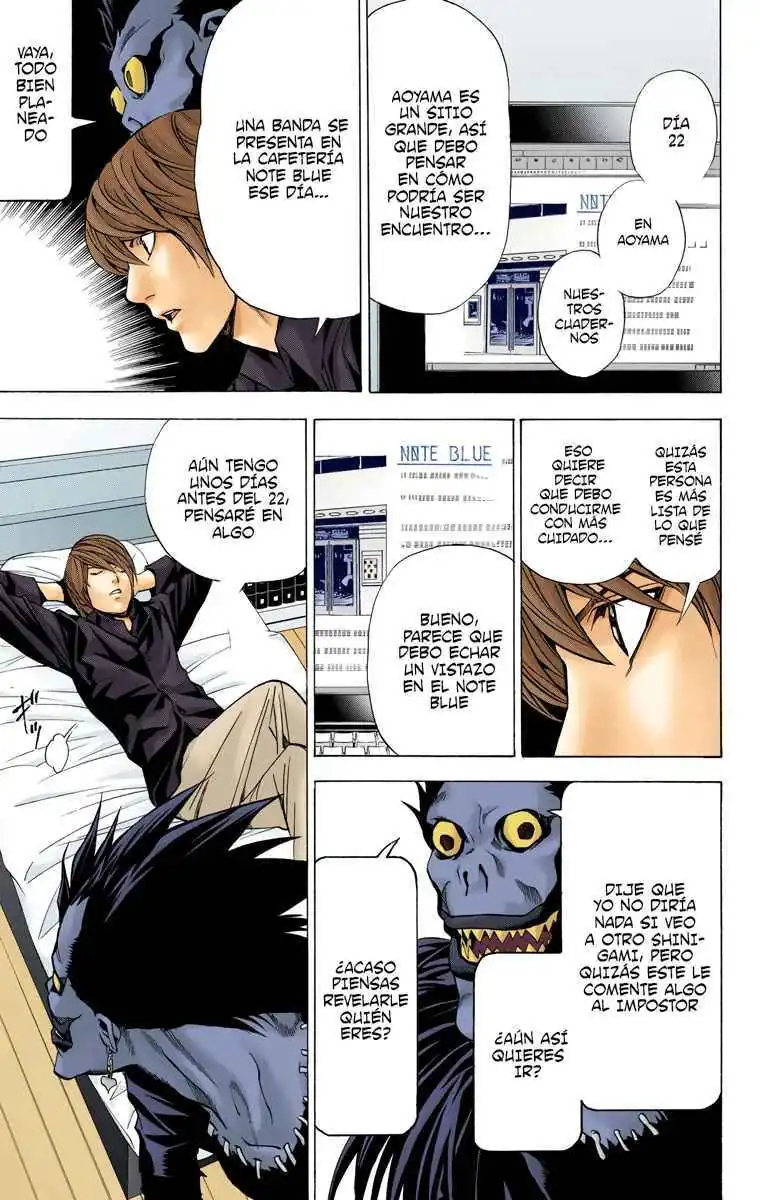Página 14 — Death Note - full color Capítulo 28