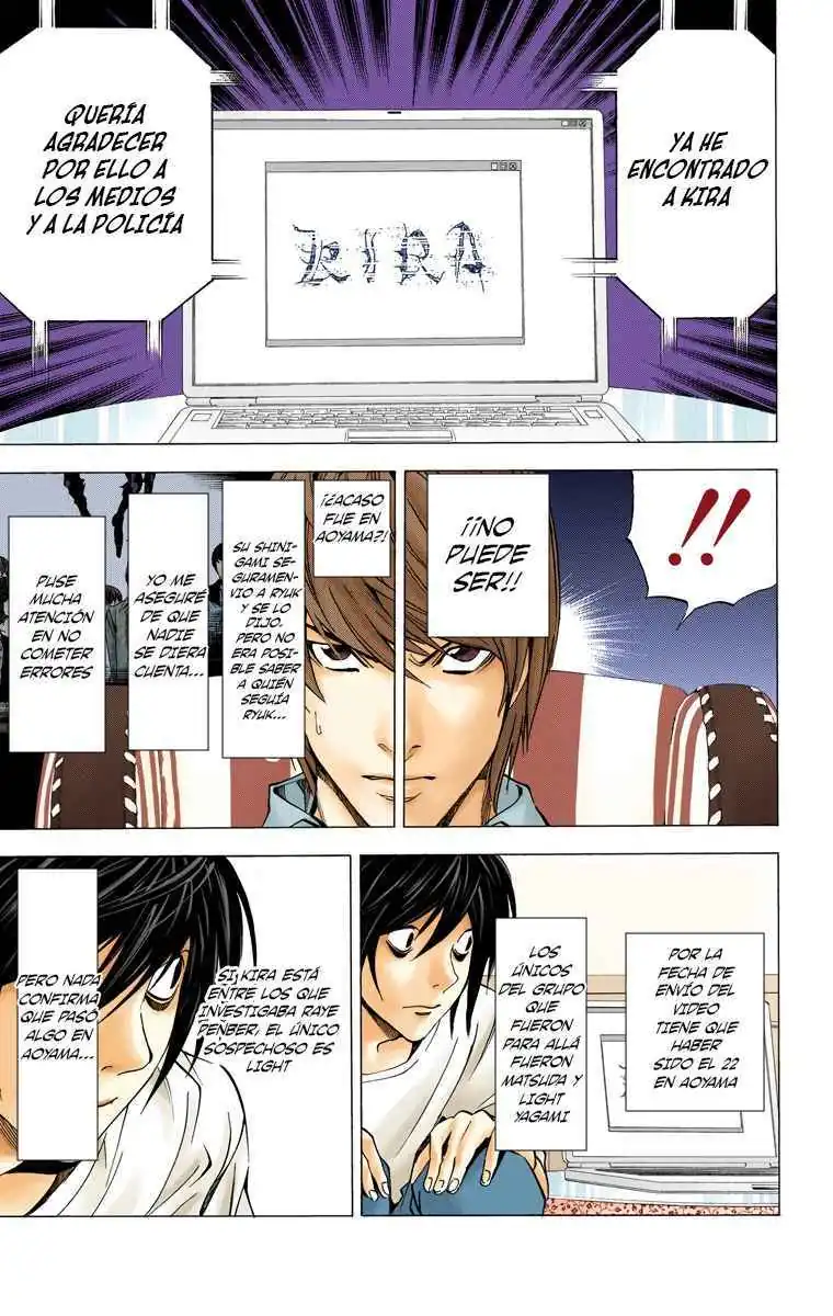 Página 3 — Death Note - full color Capítulo 29