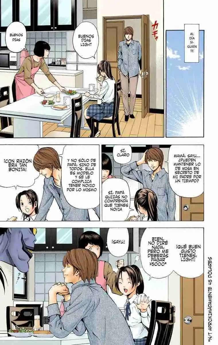 Página 5 — Death Note - full color Capítulo 31