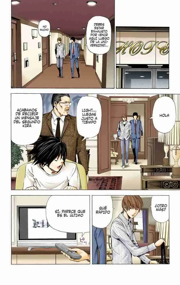 Página 8 — Death Note - full color Capítulo 31