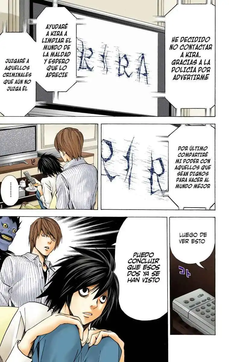 Página 9 — Death Note - full color Capítulo 31