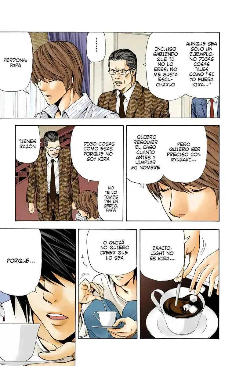 Página 13 — Death Note - full color Capítulo 31
