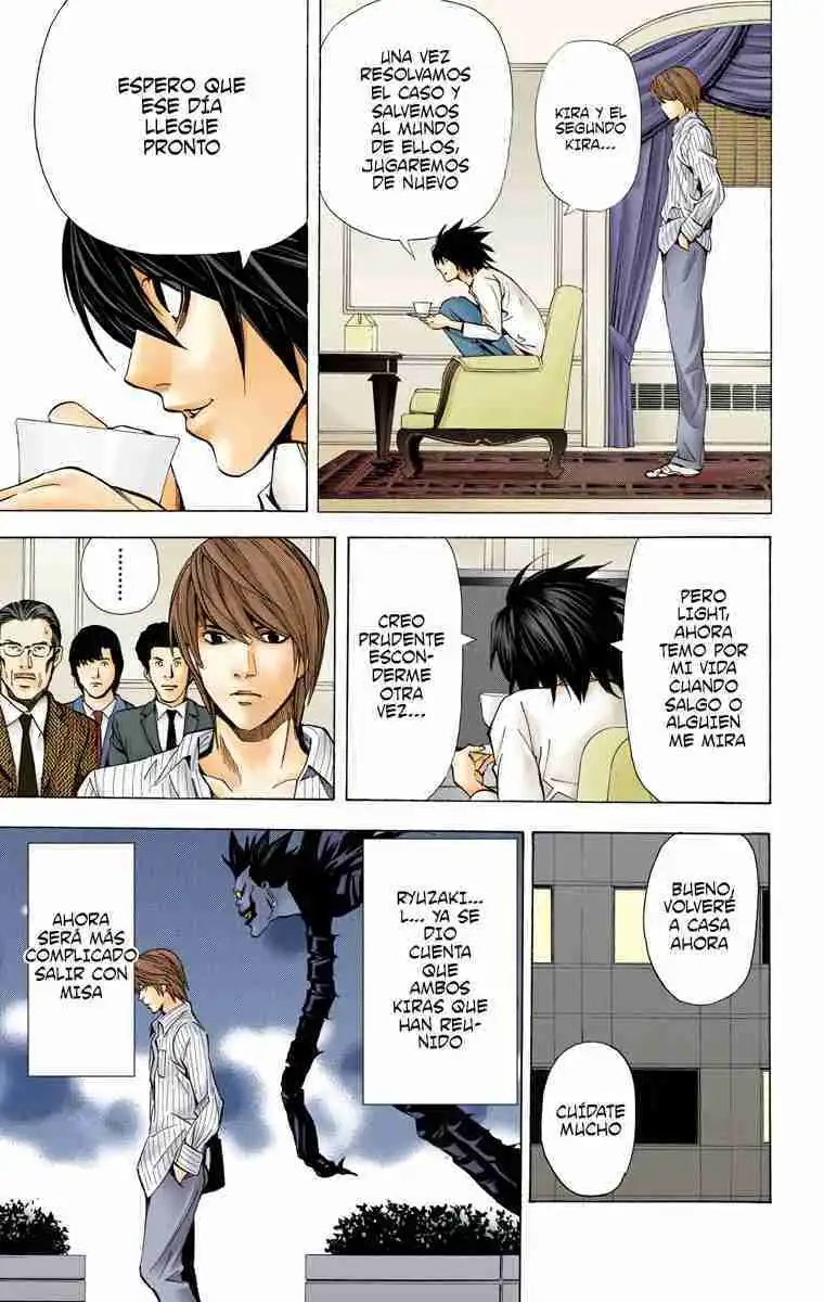 Página 15 — Death Note - full color Capítulo 31