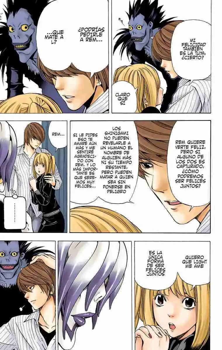 Página 19 — Death Note - full color Capítulo 31