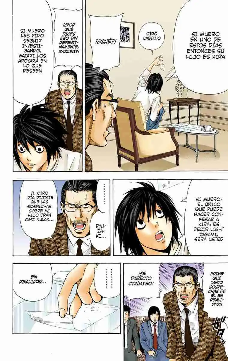 Página 8 — Death Note - full color Capítulo 32