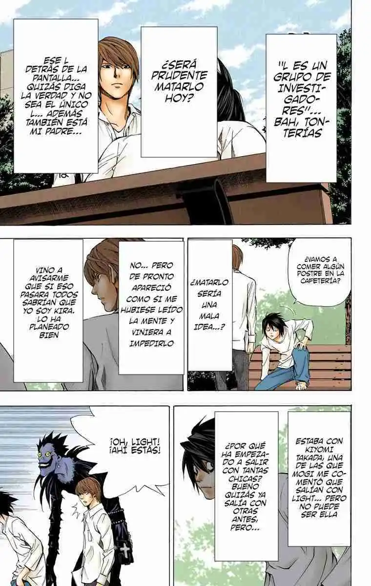Página 13 — Death Note - full color Capítulo 32