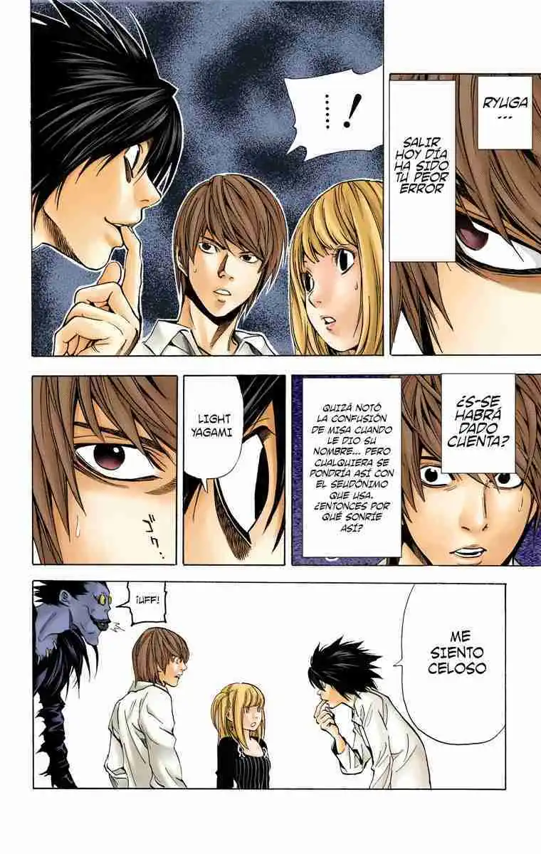 Página 16 — Death Note - full color Capítulo 32