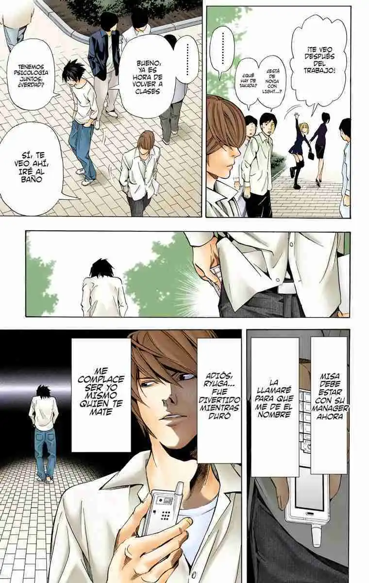 Página 19 — Death Note - full color Capítulo 32