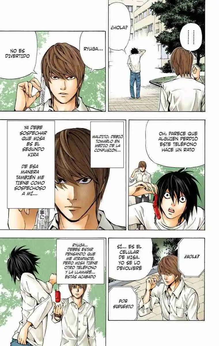 Página 3 — Death Note - full color Capítulo 33