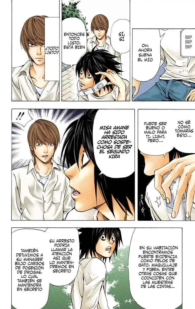 Página 4 — Death Note - full color Capítulo 33