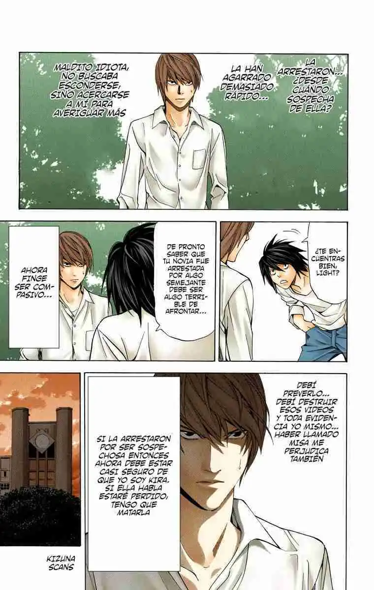 Página 5 — Death Note - full color Capítulo 33