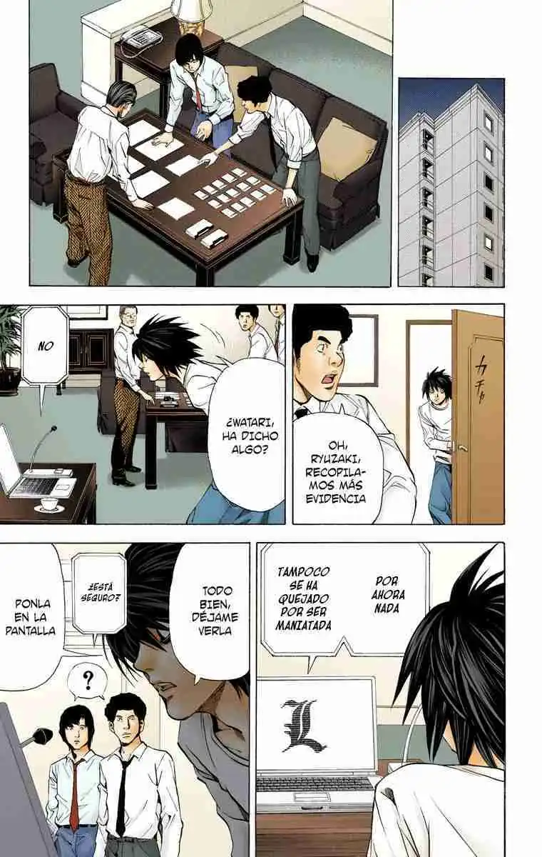 Página 7 — Death Note - full color Capítulo 33