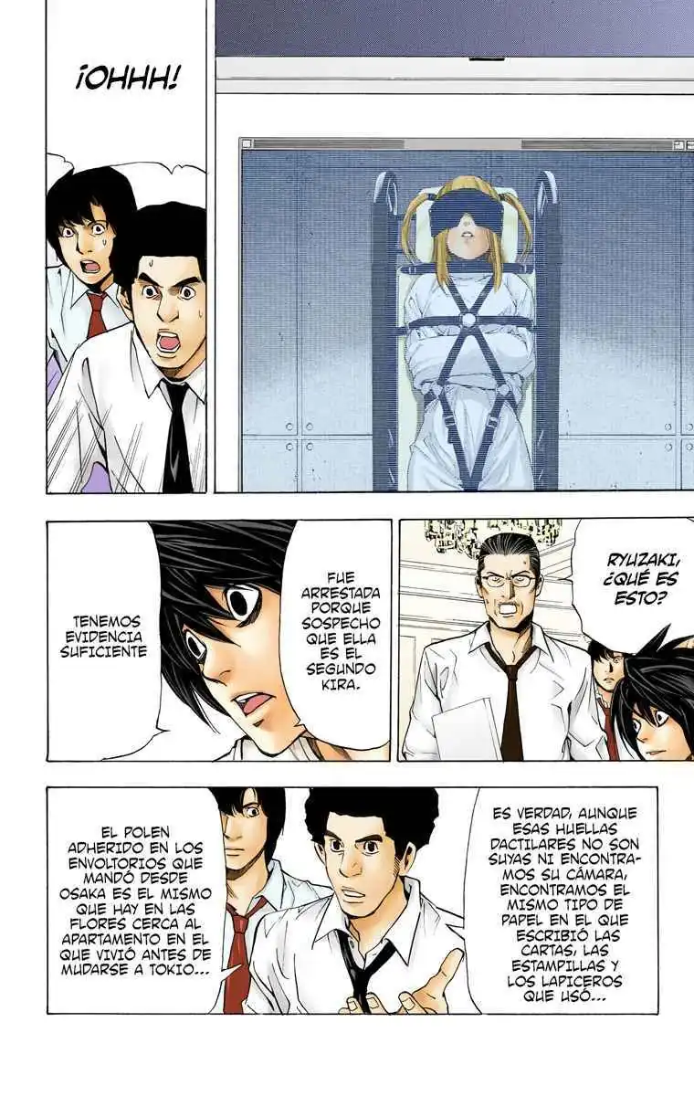 Página 8 — Death Note - full color Capítulo 33