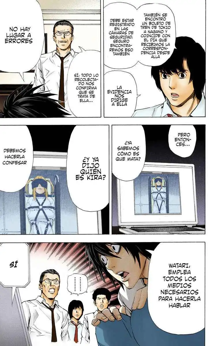 Página 9 — Death Note - full color Capítulo 33