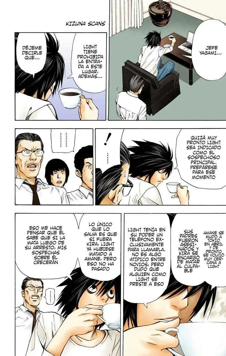 Página 10 — Death Note - full color Capítulo 33
